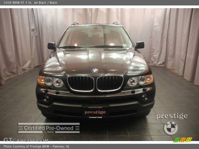 Jet Black / Black 2006 BMW X5 3.0i