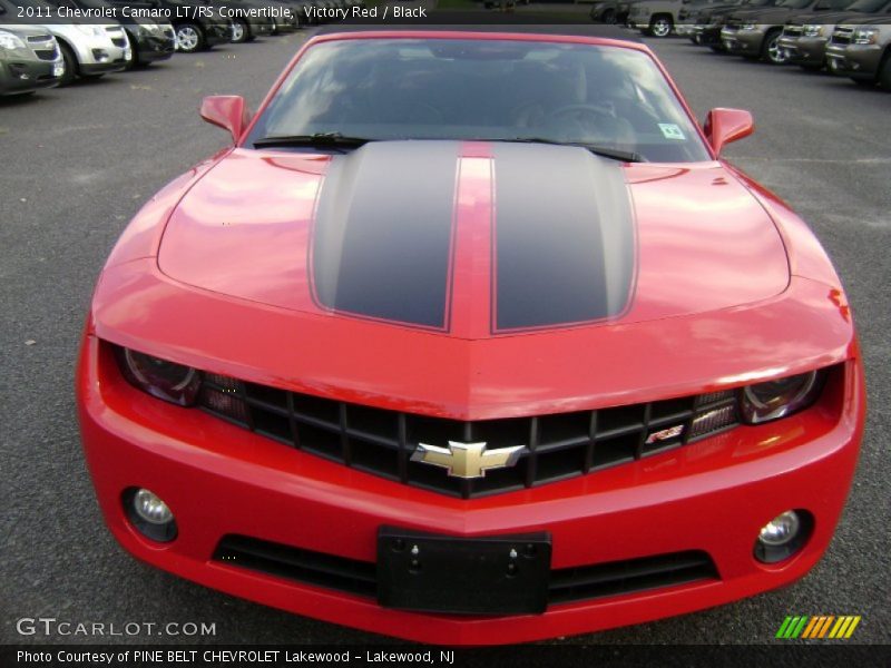 Victory Red / Black 2011 Chevrolet Camaro LT/RS Convertible
