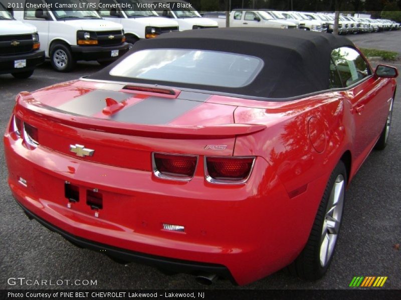 Victory Red / Black 2011 Chevrolet Camaro LT/RS Convertible