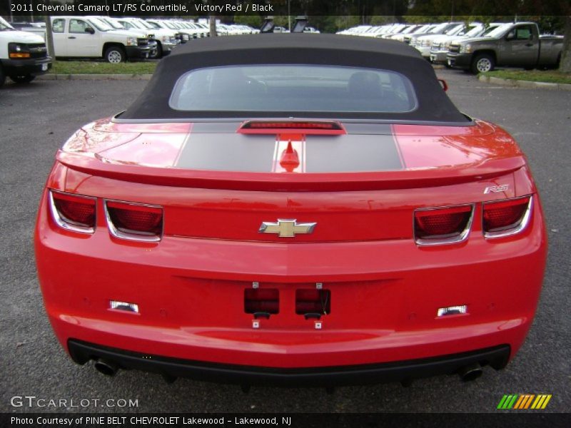 Victory Red / Black 2011 Chevrolet Camaro LT/RS Convertible