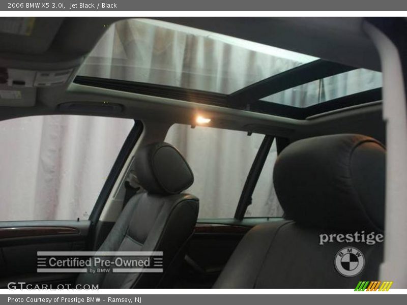 Jet Black / Black 2006 BMW X5 3.0i