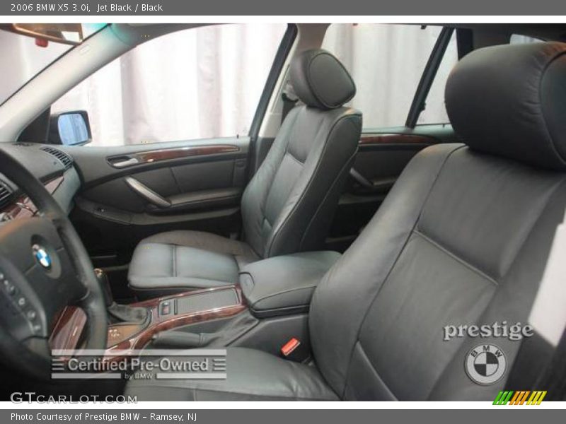 Jet Black / Black 2006 BMW X5 3.0i