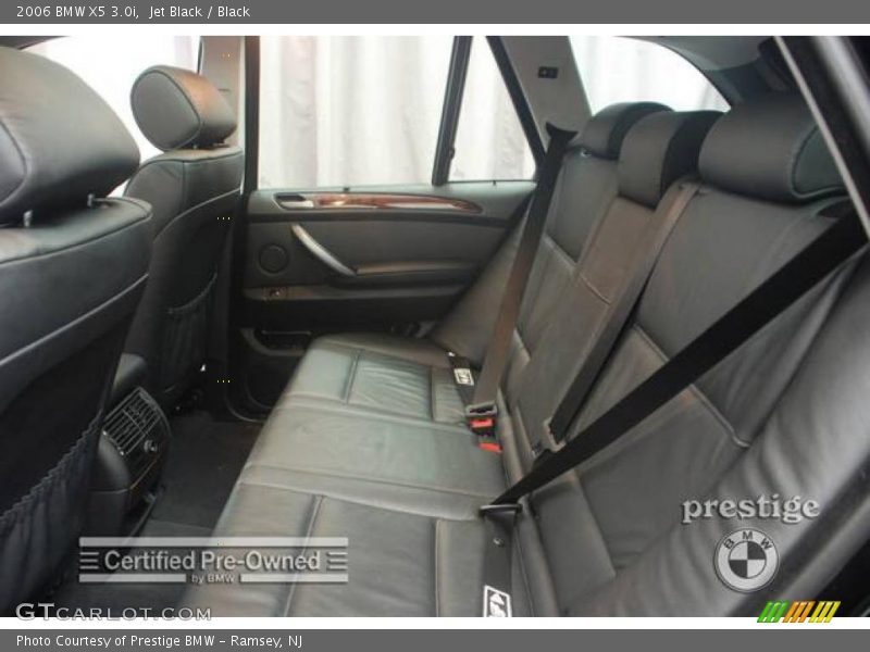 Jet Black / Black 2006 BMW X5 3.0i