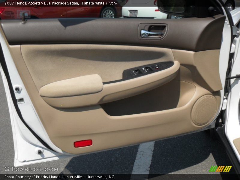 Taffeta White / Ivory 2007 Honda Accord Value Package Sedan