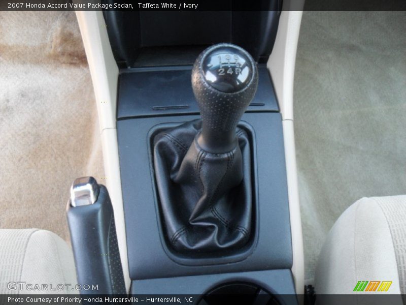 Taffeta White / Ivory 2007 Honda Accord Value Package Sedan