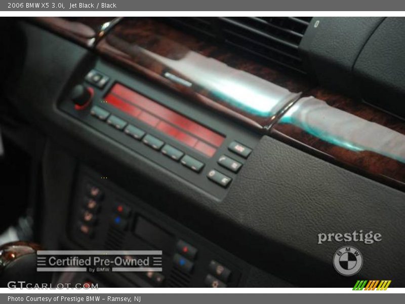 Jet Black / Black 2006 BMW X5 3.0i