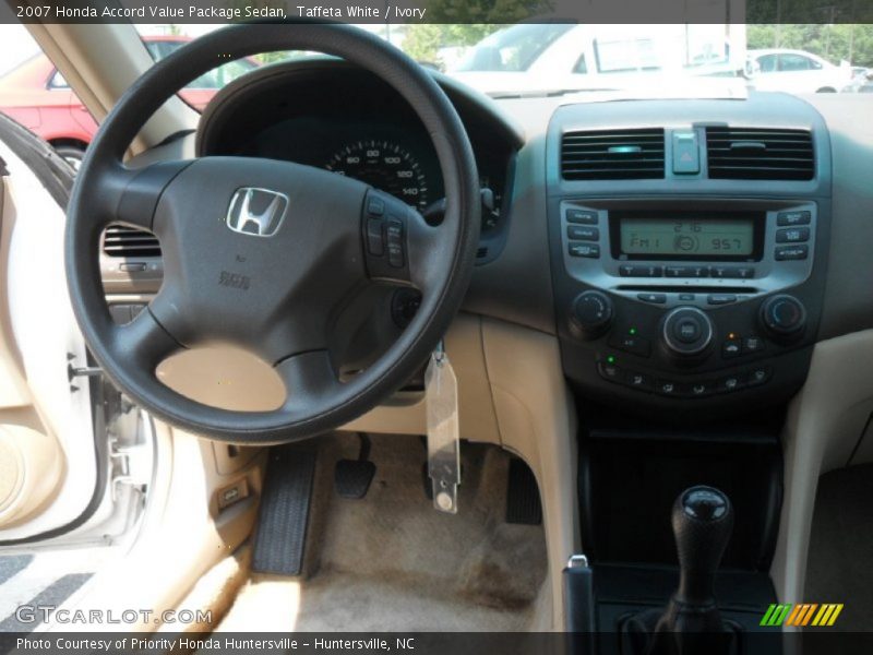 Taffeta White / Ivory 2007 Honda Accord Value Package Sedan