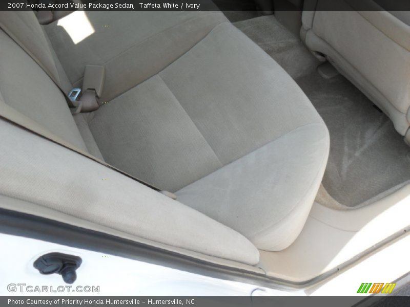 Taffeta White / Ivory 2007 Honda Accord Value Package Sedan