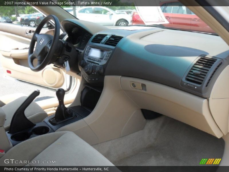 Taffeta White / Ivory 2007 Honda Accord Value Package Sedan