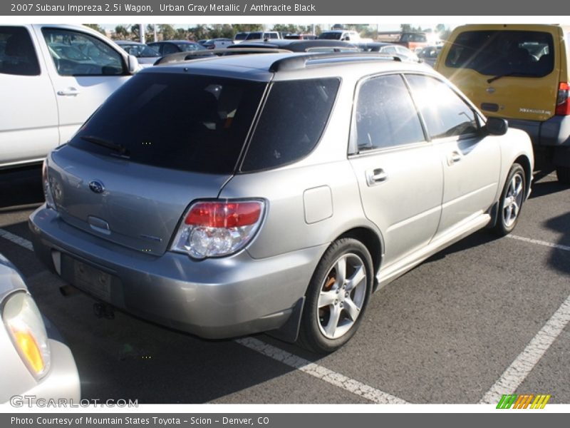 Urban Gray Metallic / Anthracite Black 2007 Subaru Impreza 2.5i Wagon