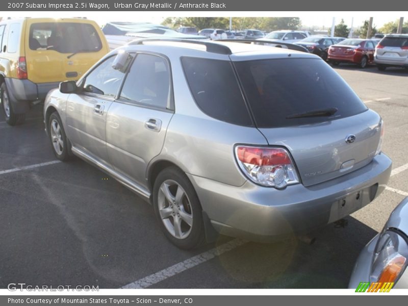Urban Gray Metallic / Anthracite Black 2007 Subaru Impreza 2.5i Wagon