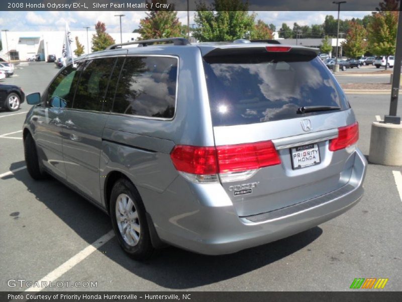 Silver Pearl Metallic / Gray 2008 Honda Odyssey EX-L