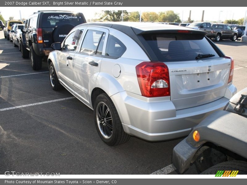 Bright Silver Metallic / Pastel Slate Gray 2007 Dodge Caliber SXT