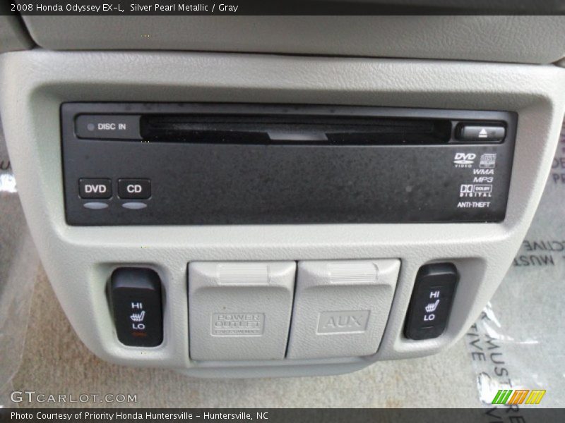Silver Pearl Metallic / Gray 2008 Honda Odyssey EX-L