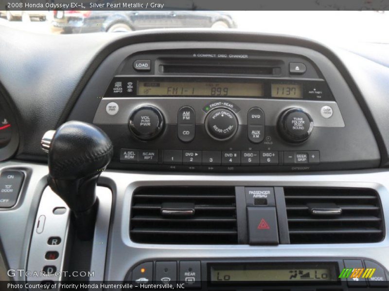 Silver Pearl Metallic / Gray 2008 Honda Odyssey EX-L