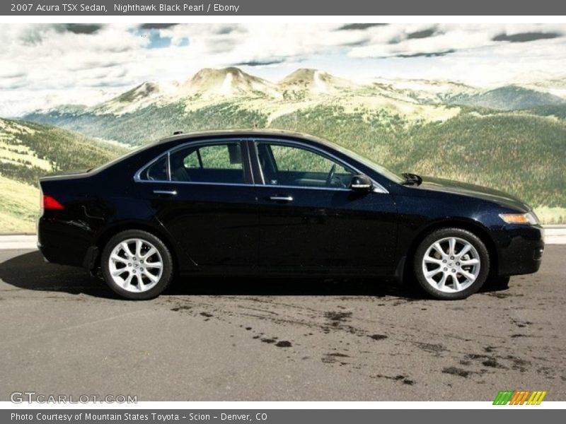 Nighthawk Black Pearl / Ebony 2007 Acura TSX Sedan