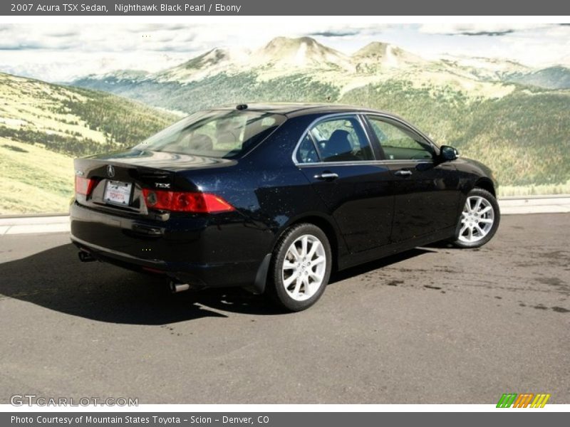 Nighthawk Black Pearl / Ebony 2007 Acura TSX Sedan