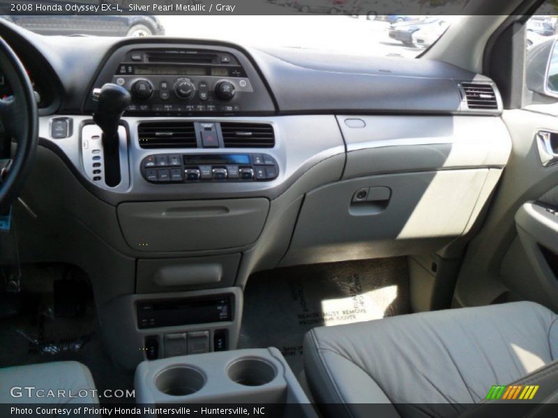 Silver Pearl Metallic / Gray 2008 Honda Odyssey EX-L