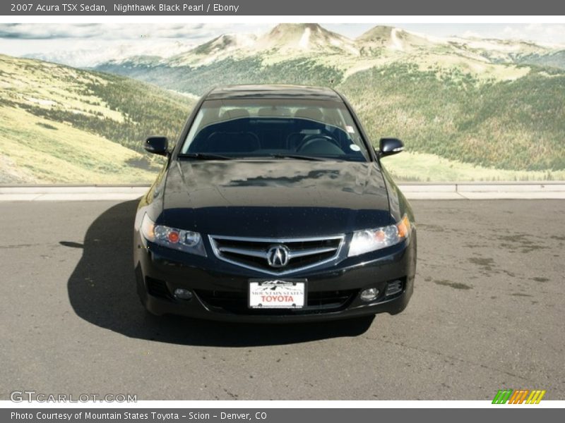 Nighthawk Black Pearl / Ebony 2007 Acura TSX Sedan