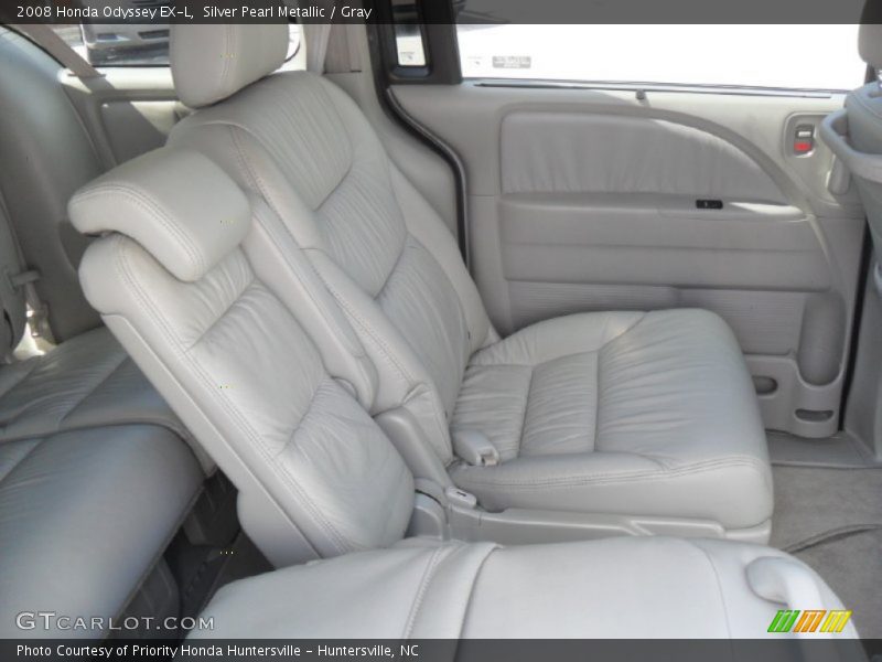 Silver Pearl Metallic / Gray 2008 Honda Odyssey EX-L