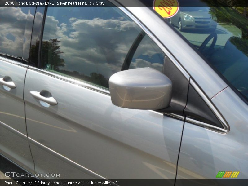 Silver Pearl Metallic / Gray 2008 Honda Odyssey EX-L