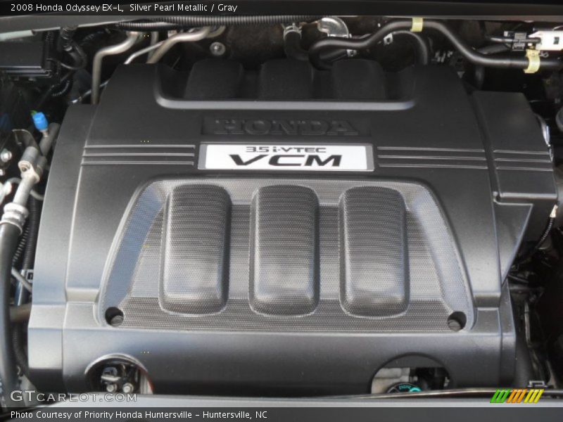 Silver Pearl Metallic / Gray 2008 Honda Odyssey EX-L