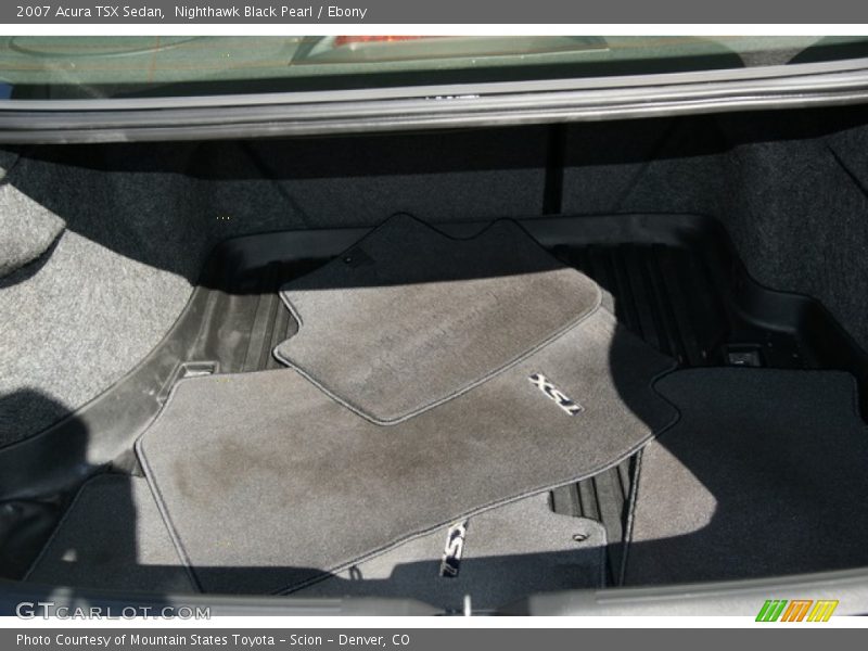 Nighthawk Black Pearl / Ebony 2007 Acura TSX Sedan