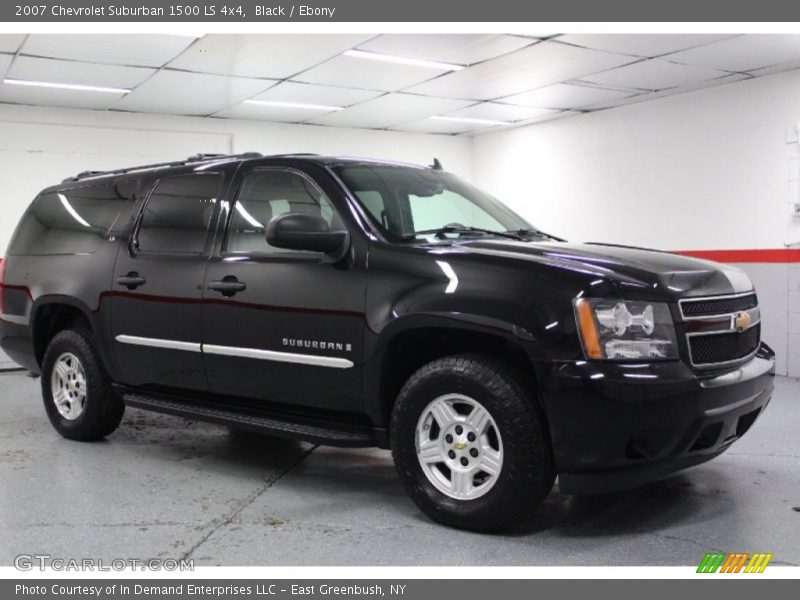Black / Ebony 2007 Chevrolet Suburban 1500 LS 4x4