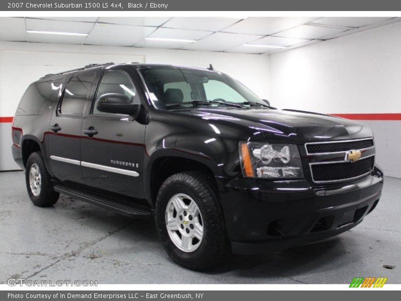 Black / Ebony 2007 Chevrolet Suburban 1500 LS 4x4