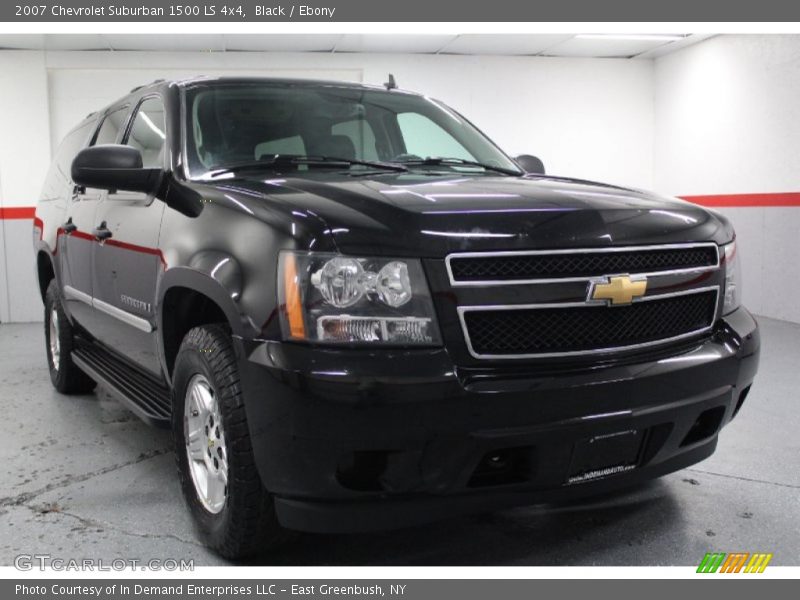 Black / Ebony 2007 Chevrolet Suburban 1500 LS 4x4