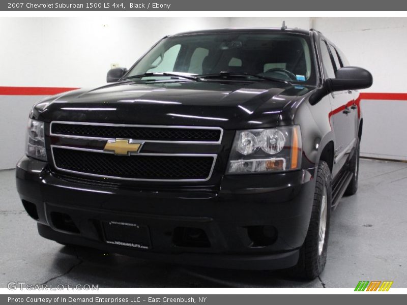 Black / Ebony 2007 Chevrolet Suburban 1500 LS 4x4