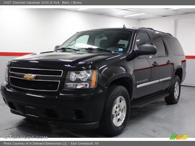 Black / Ebony 2007 Chevrolet Suburban 1500 LS 4x4