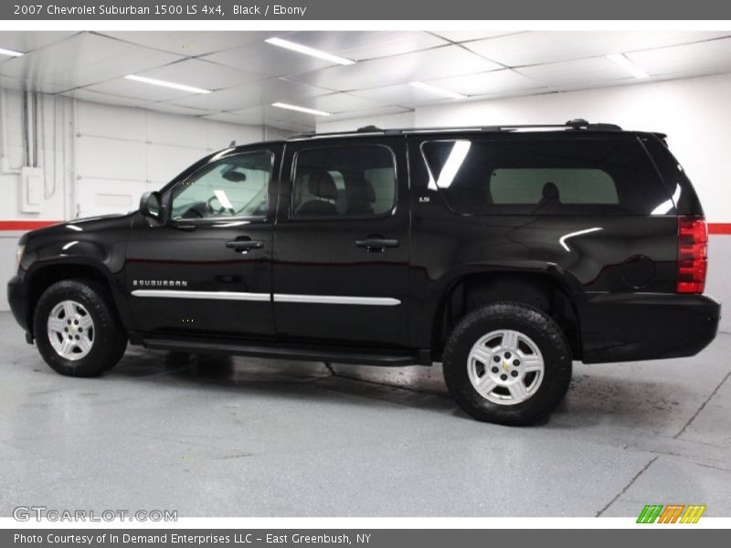 Black / Ebony 2007 Chevrolet Suburban 1500 LS 4x4