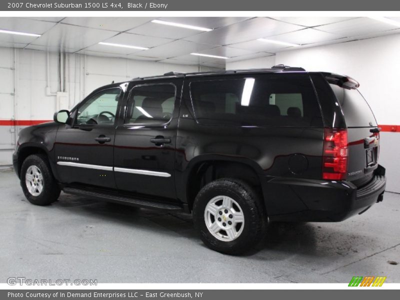 Black / Ebony 2007 Chevrolet Suburban 1500 LS 4x4