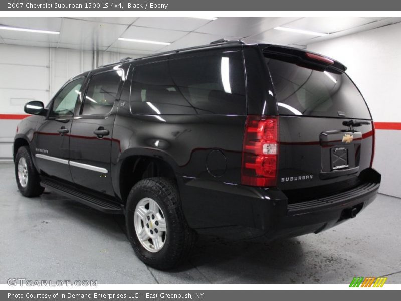 Black / Ebony 2007 Chevrolet Suburban 1500 LS 4x4