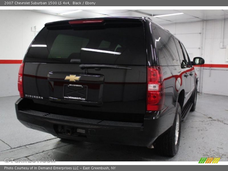 Black / Ebony 2007 Chevrolet Suburban 1500 LS 4x4