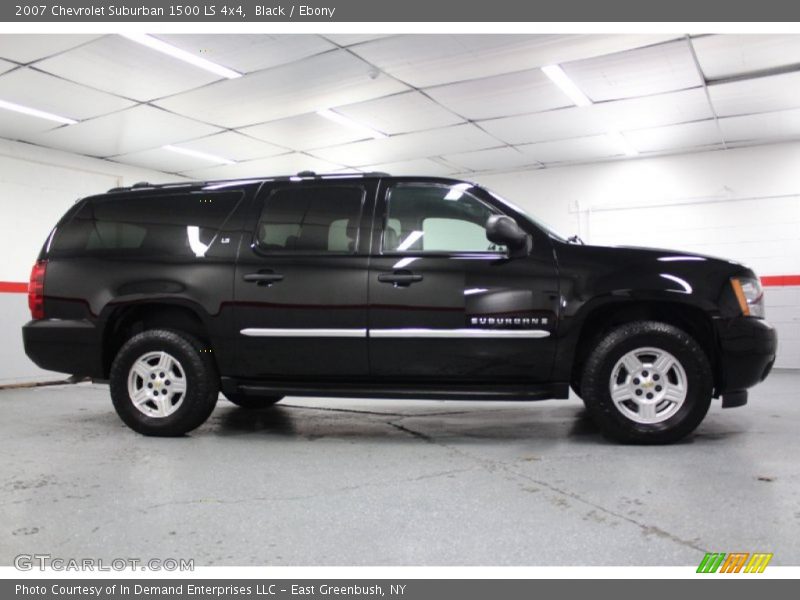 Black / Ebony 2007 Chevrolet Suburban 1500 LS 4x4