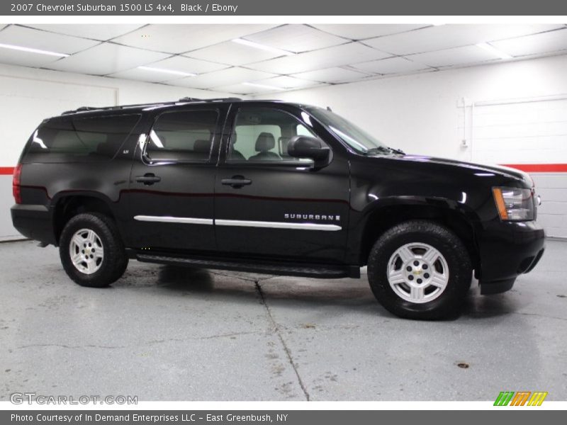 Black / Ebony 2007 Chevrolet Suburban 1500 LS 4x4