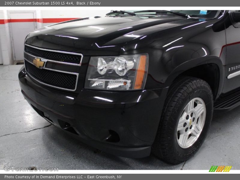 Black / Ebony 2007 Chevrolet Suburban 1500 LS 4x4