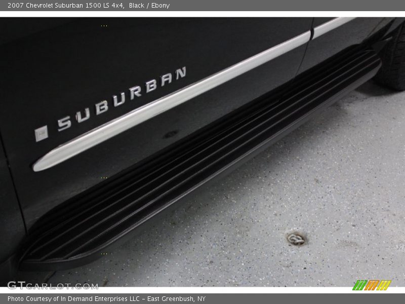 Black / Ebony 2007 Chevrolet Suburban 1500 LS 4x4