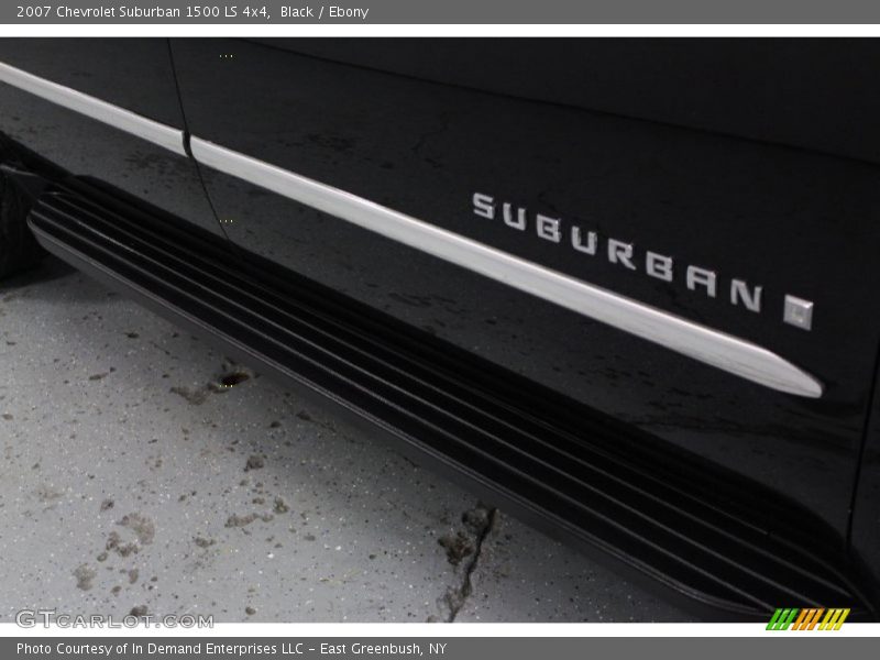 Black / Ebony 2007 Chevrolet Suburban 1500 LS 4x4