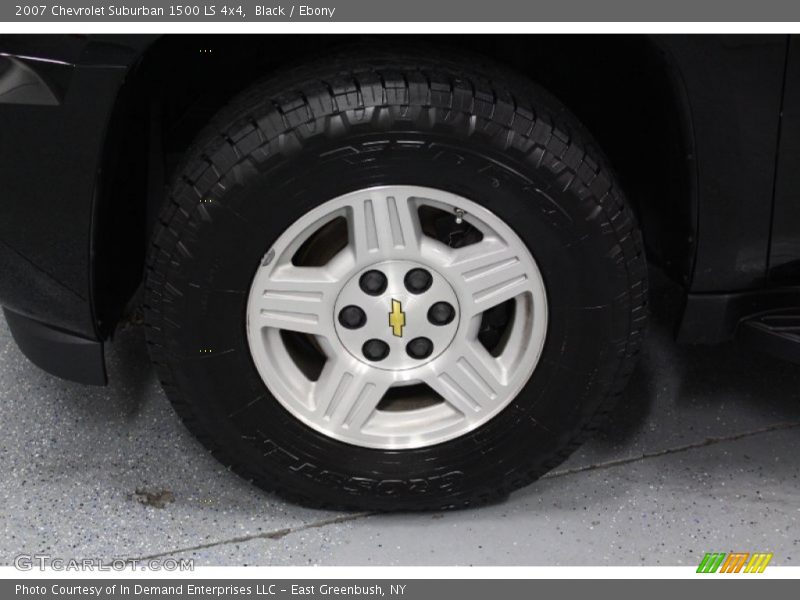 Black / Ebony 2007 Chevrolet Suburban 1500 LS 4x4