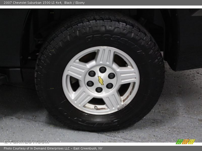 Black / Ebony 2007 Chevrolet Suburban 1500 LS 4x4