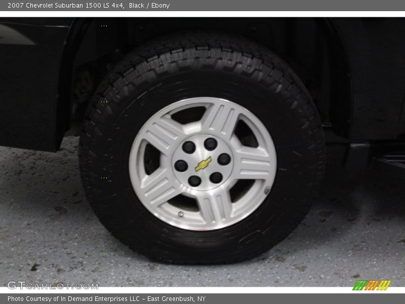 Black / Ebony 2007 Chevrolet Suburban 1500 LS 4x4