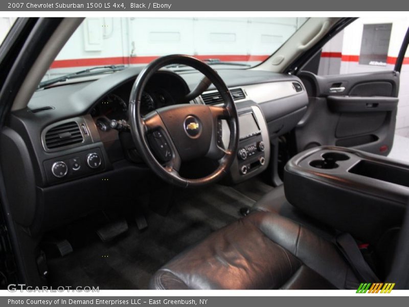 Black / Ebony 2007 Chevrolet Suburban 1500 LS 4x4
