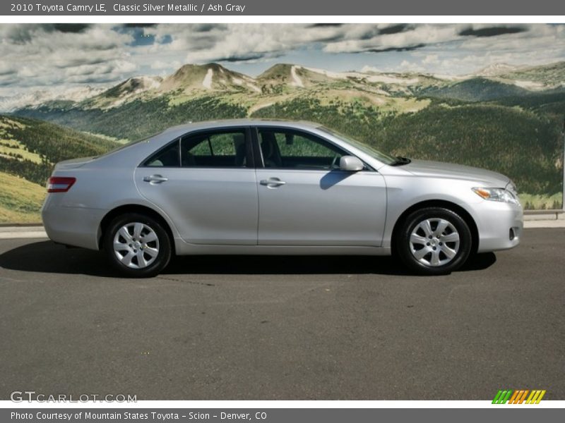 Classic Silver Metallic / Ash Gray 2010 Toyota Camry LE