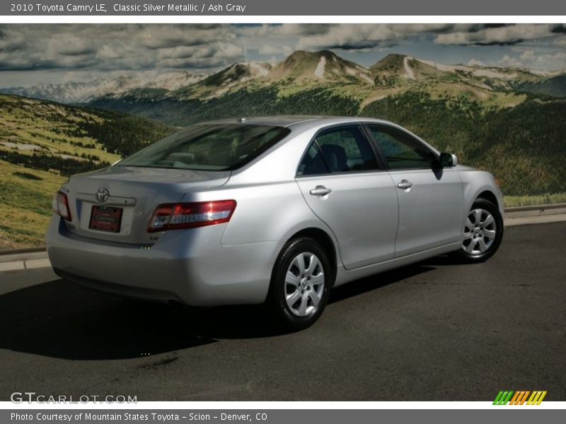 Classic Silver Metallic / Ash Gray 2010 Toyota Camry LE