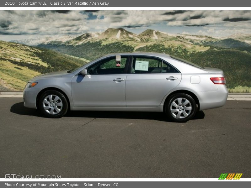 Classic Silver Metallic / Ash Gray 2010 Toyota Camry LE