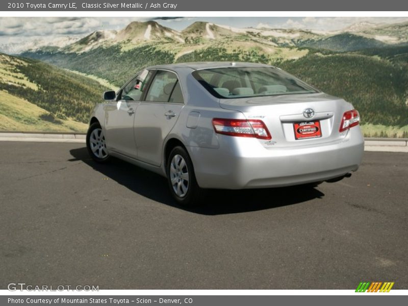 Classic Silver Metallic / Ash Gray 2010 Toyota Camry LE