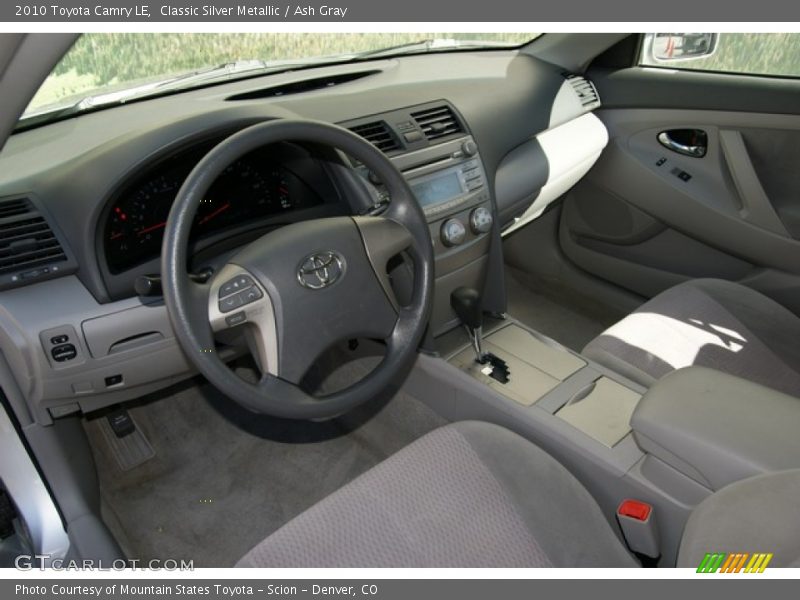 Classic Silver Metallic / Ash Gray 2010 Toyota Camry LE